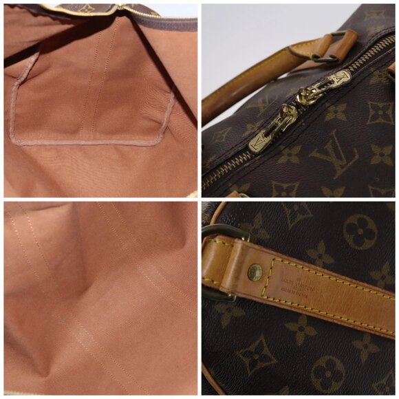 LOUIS VUITTON Monogram Keepall Bandouliere 60 Boston Bag - Picture 15 of 16